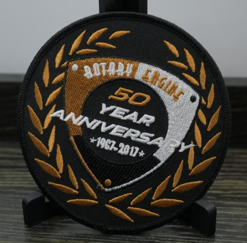 Rotary Engine 50 year anniversary Patch