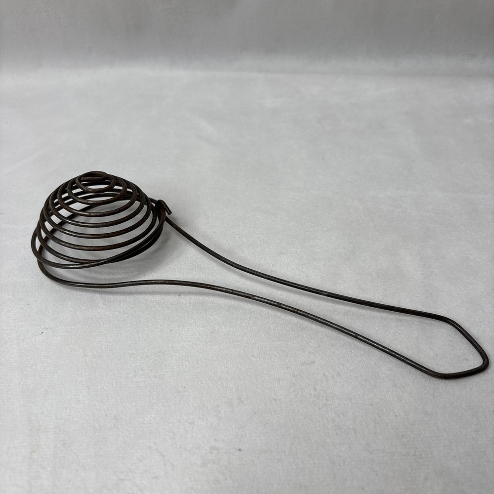 VTG Primitive Rustic Coiled Wire Metal Egg Separator - Kitchen Utensils/Decor