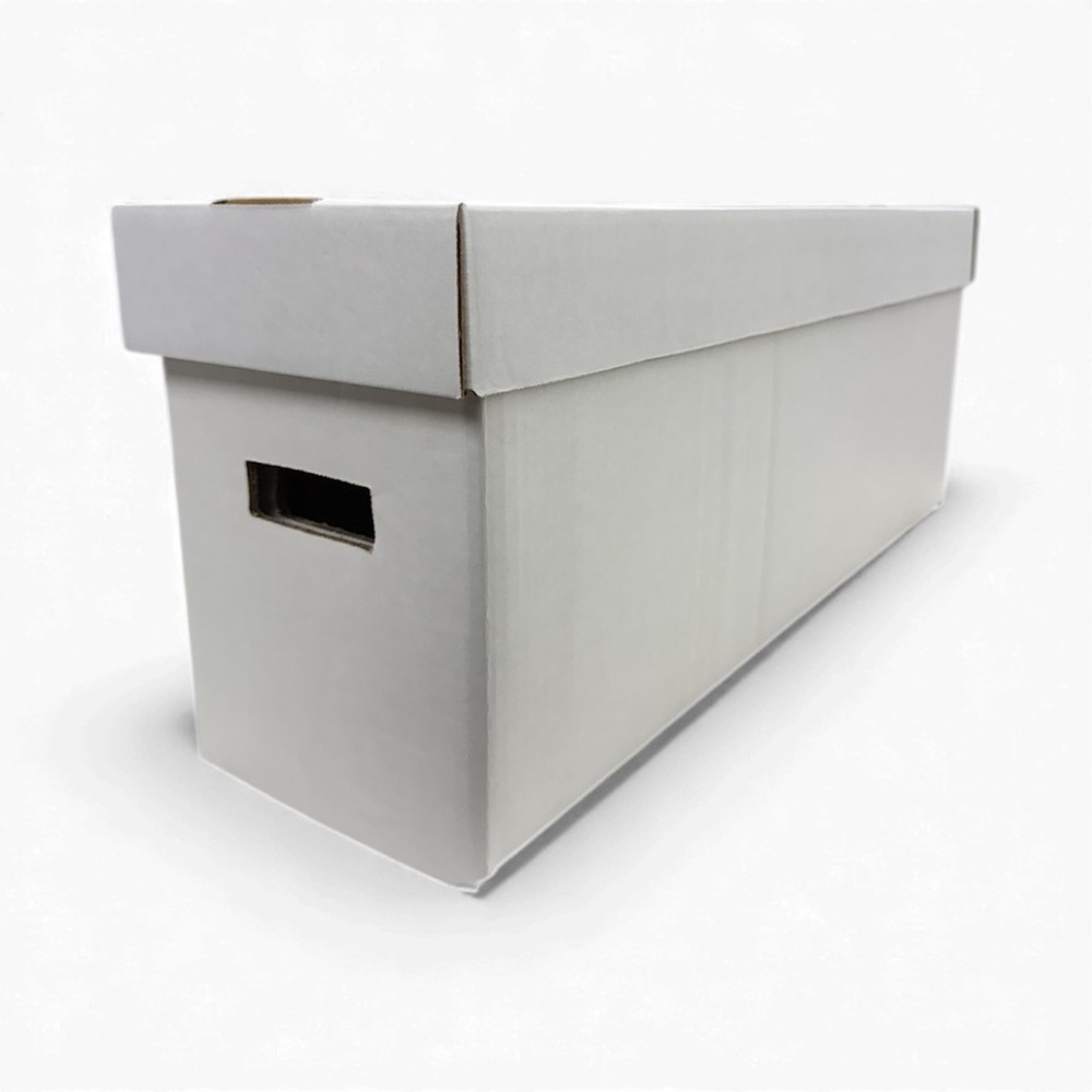 4 Long Comic Book Box • Comic Storage Boxes Holds 200–225 Comics Box Woodhaven