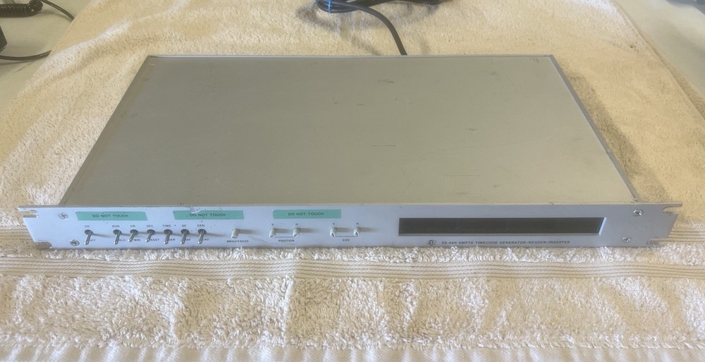 ESE ES-488 SMPTE TIMECODE GENERATOR/READER/INSERTER