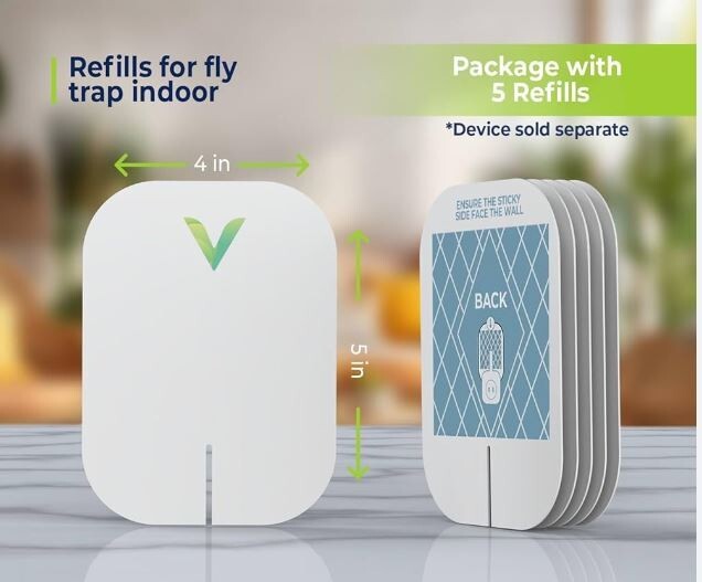 20pk flying insect trap refill compatible with veyofly trap(same day shipping)