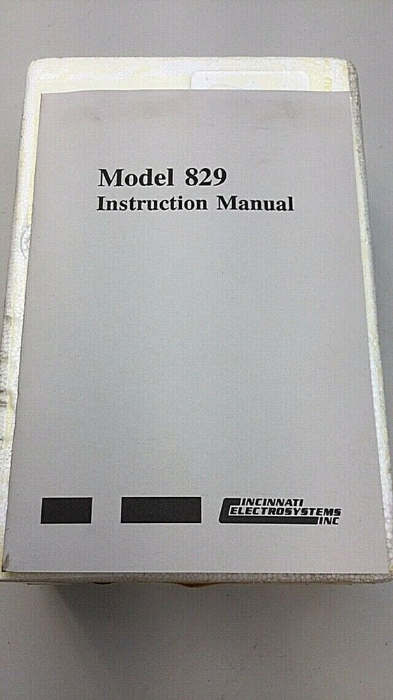 Cincinnati Electrosystems 829-4-1 Digit Switch Counter