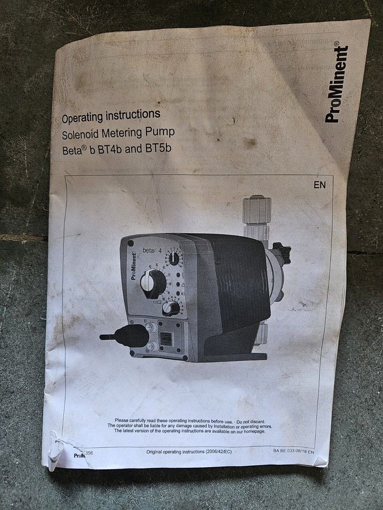 ProMinent Beta/4 Metering Dosing Pump