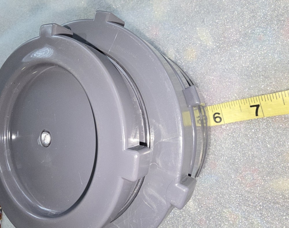 Bulkhead Fitting for Rainbarrel Water Tank 3.25" Inner Circumference