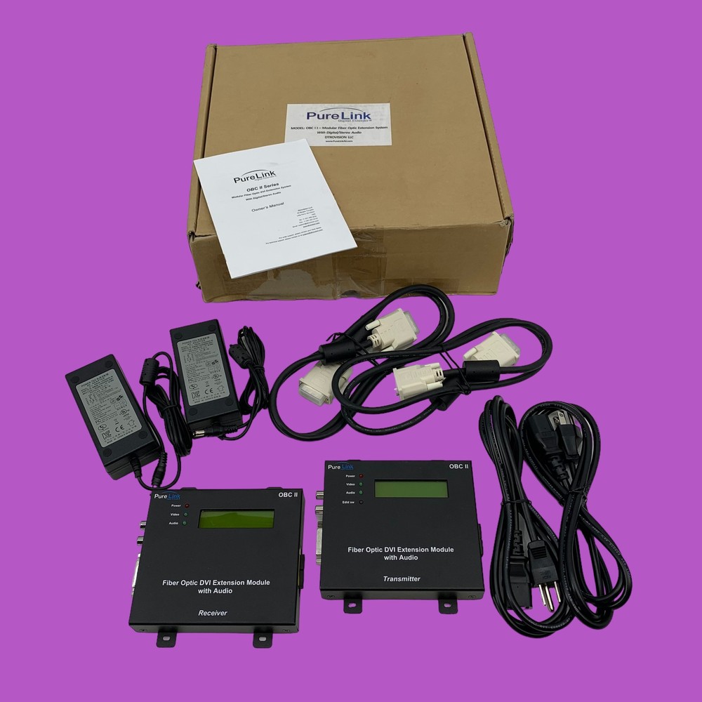 PureLink OBC II- Modular Fiber Optic Extension System #OB2321