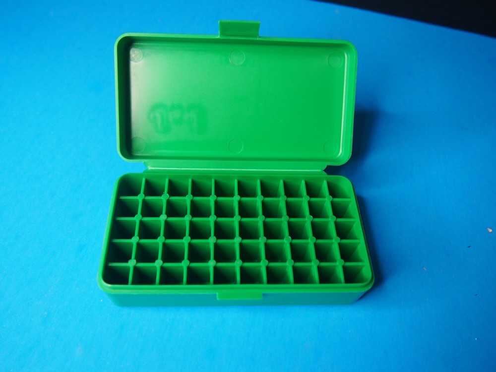J & J 9mm Ammo Storage Box Case - 50 Round