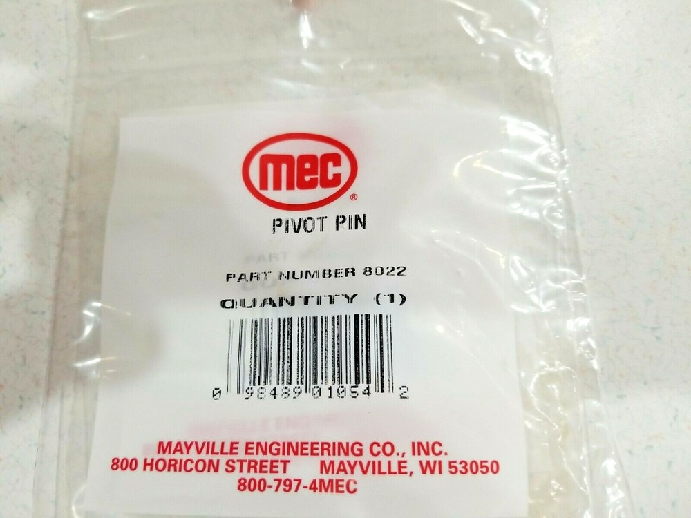 MEC pivot pin Loader reloading part # 8022