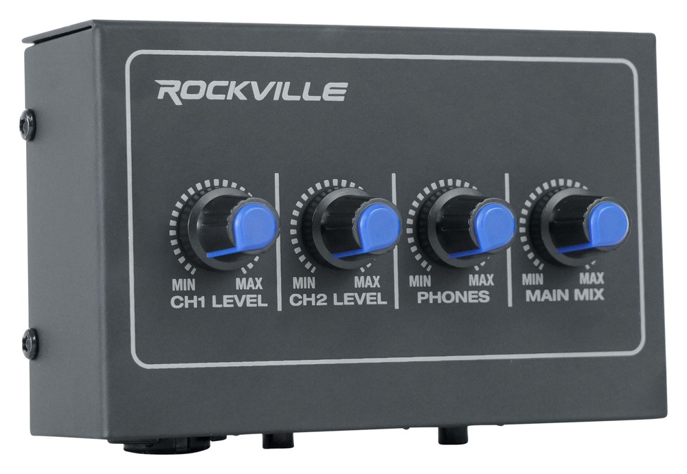 Rockville Studio Recording Kit w/Interface+Monitors+Controller+Mic+Headphones