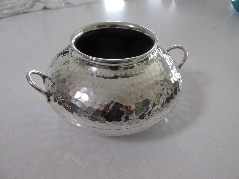Vintage Hammered Sterling Silver Bowl.....