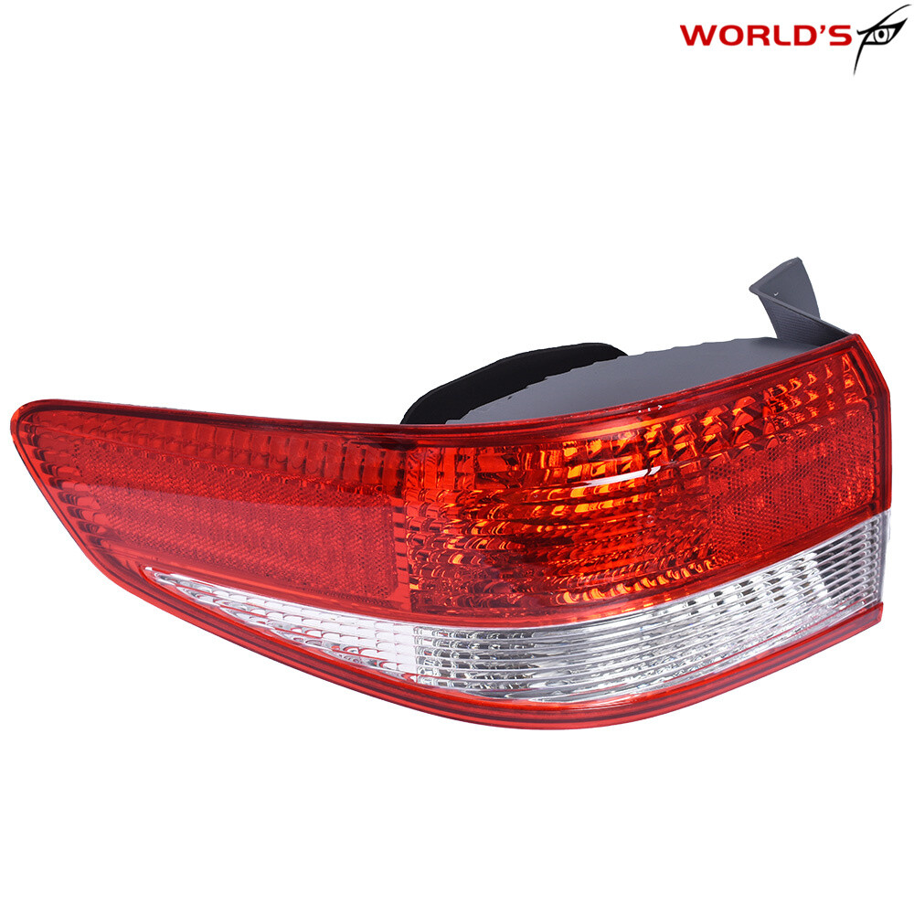 For 2003 2004 Honda Accord Sedan Driver Left Side Tail Light Lamp Outer Red