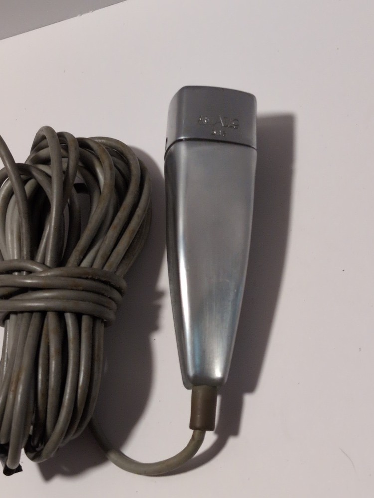 VINTAGE Square ASTATIC 332 HANDHELD MICROPHONE - Untested