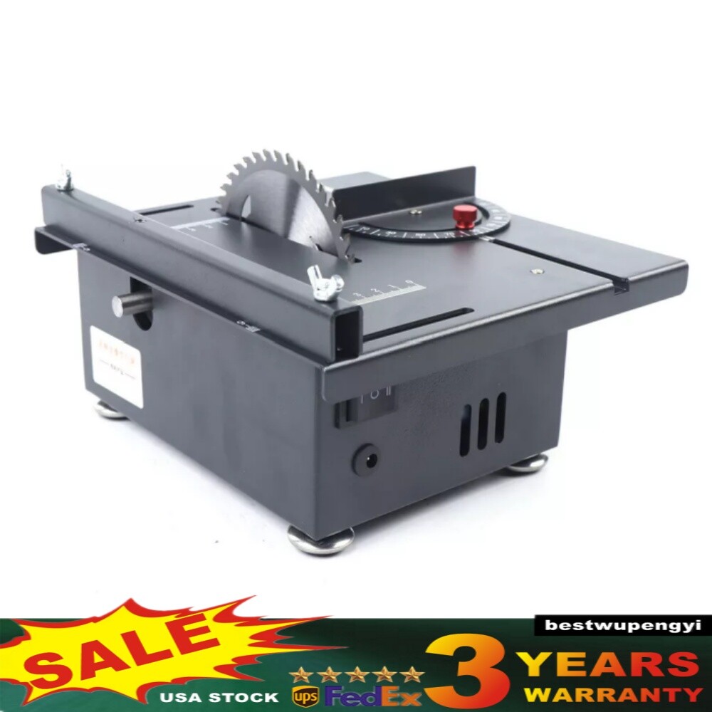 Portable Compact mini Table Saw DIY Projects Work Shop Cutting Depth: 40mm.
