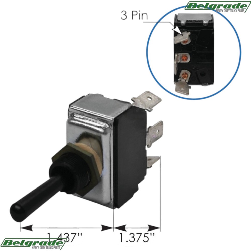 577.75601 Toggle Switch Peterbilt 16-03398 8946K832 - Various Models