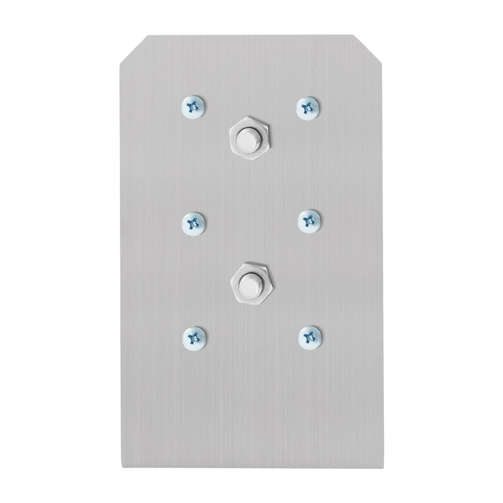 8PCS Adjustable Post Anchor Bracket Post Base for Pavilion Deck Porch 2mm Thick