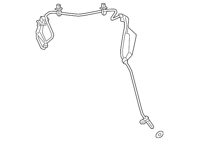 Genuine Ford ABS Wheel Speed Sensor MB3Z2C205A