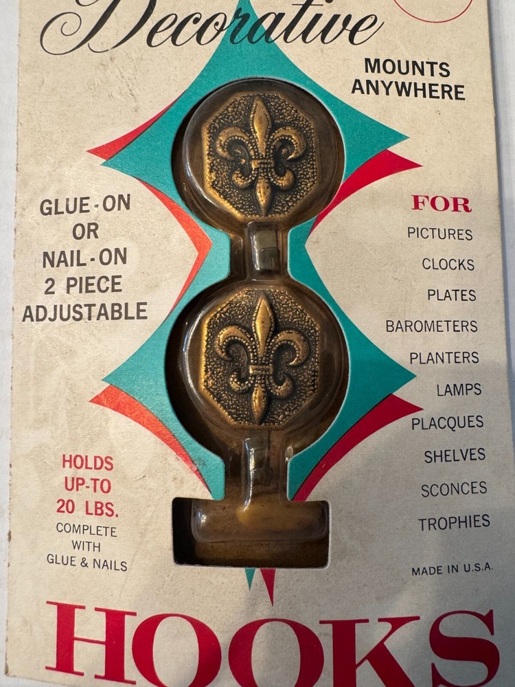 Necessa Decorative Hook Mounts Anywhere