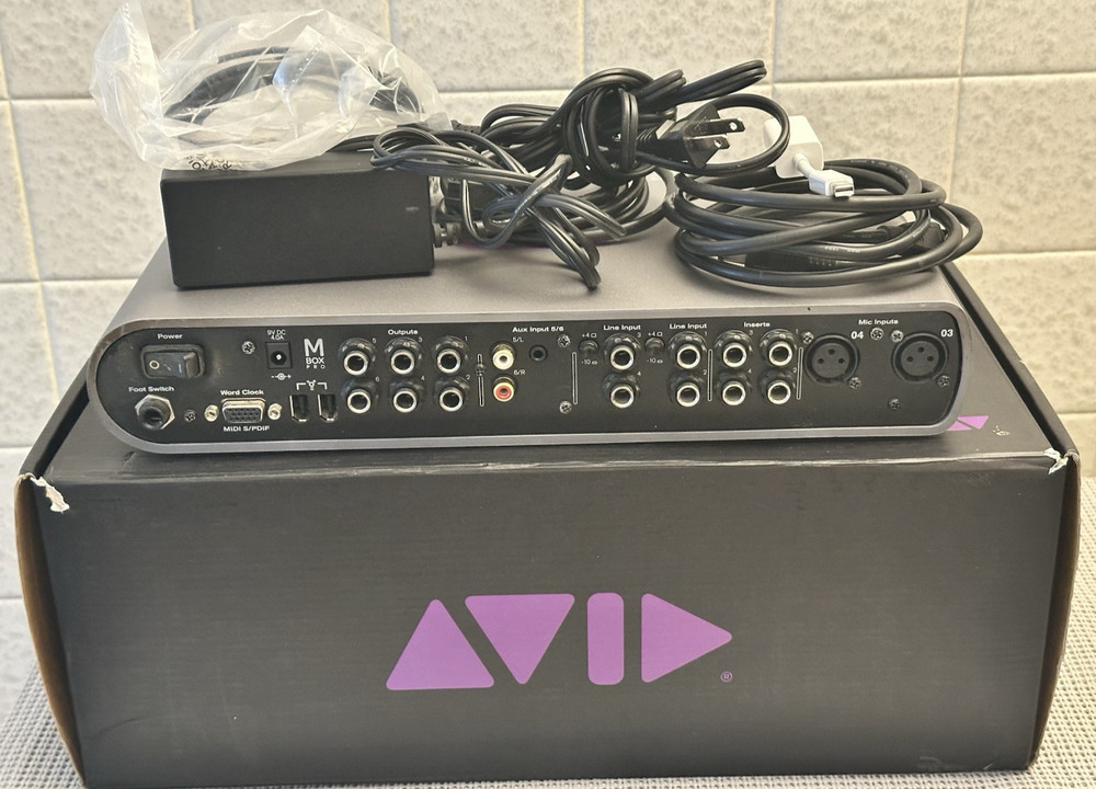 AVID Mbox 3 Pro Audio Interface w Premium Black Lion Modification