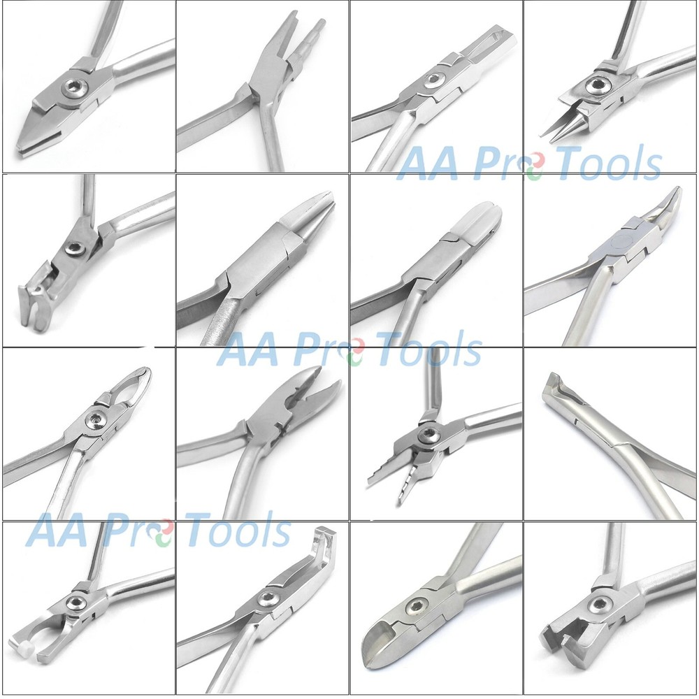 Orthodontic Pliers Dental Lab Loop Forming Clasp Adjusting Arch Wire Bend (PICK)