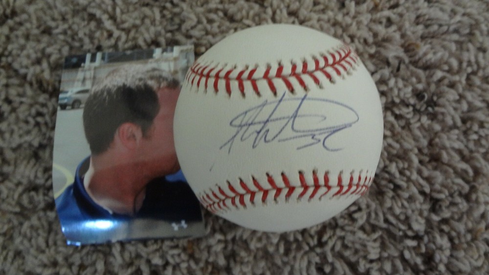 ALEX WHITE AUTOGRAPHED BASEBALL