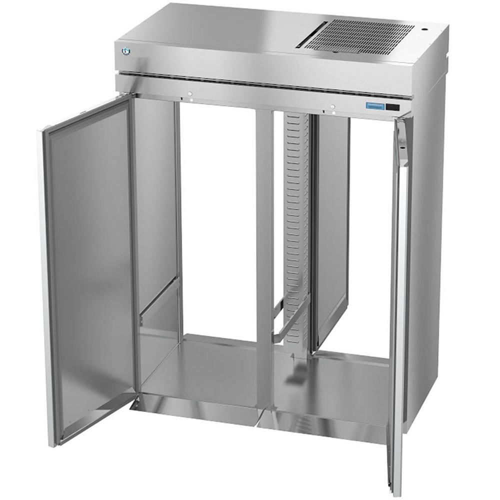 Hoshizaki RT2A-FS-FS 68" Two Section Solid Door Roll Thru Refrigerator, Self-...