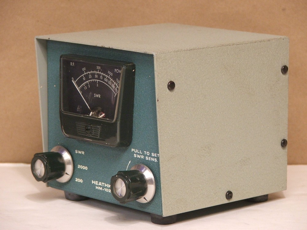 Heathkit HM-102 HF Wattmeter 200 & 2000 Watts #2 - NICE