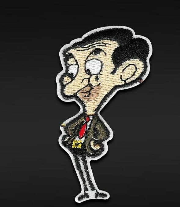 MR. BEAN FIGURE/IMAGE EMBROIDERED 2.5" Patch