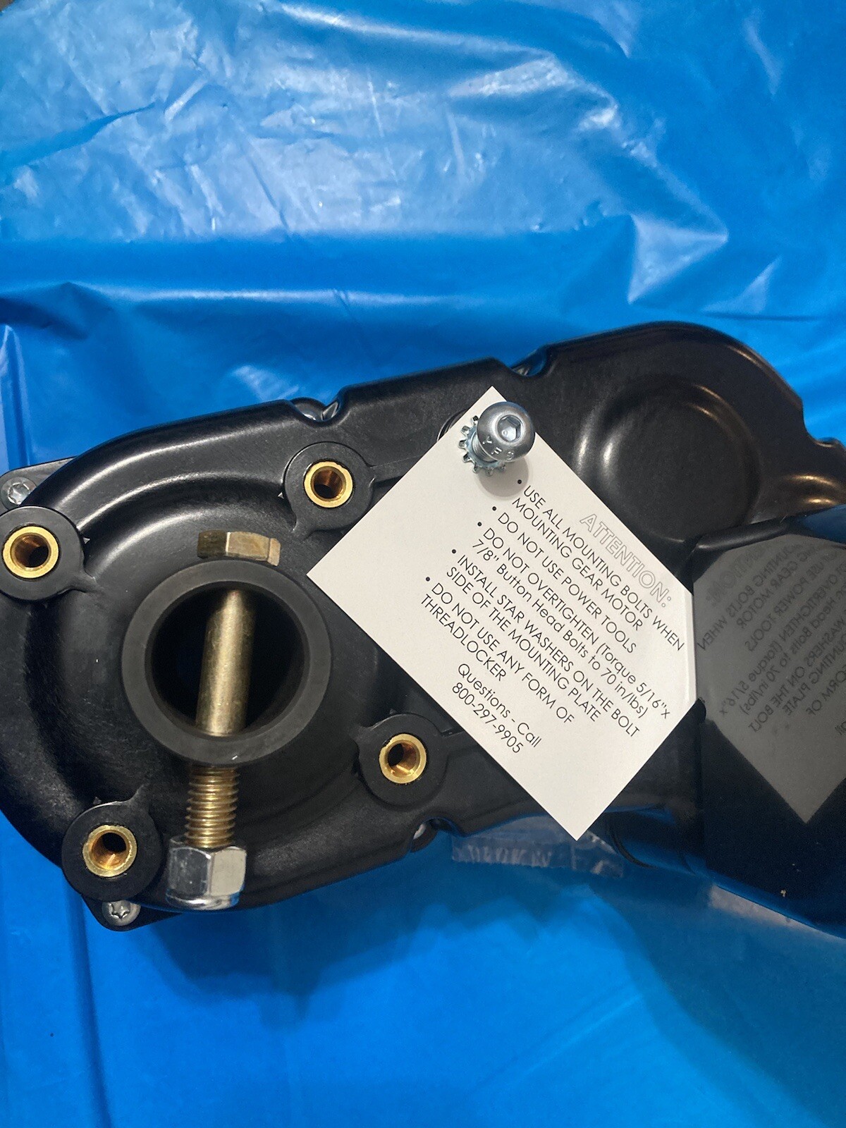 Roll Rite 20120 Electric Tarp Gear Motor for Cable System