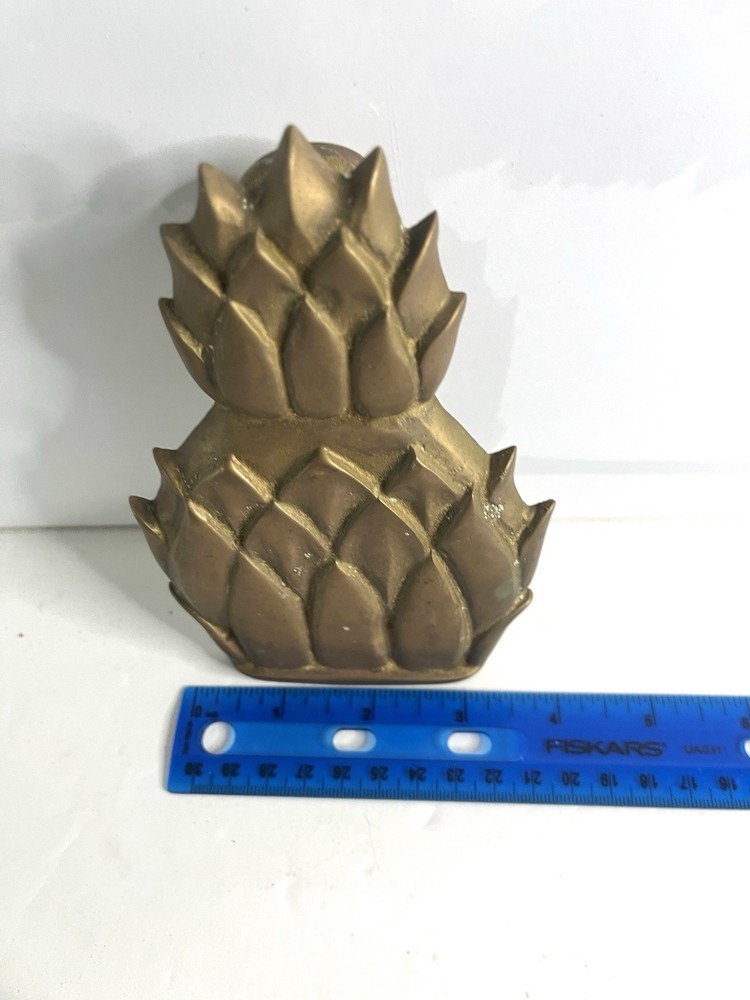 Vintage Solid Brass Pineapple Door Knocker Decor