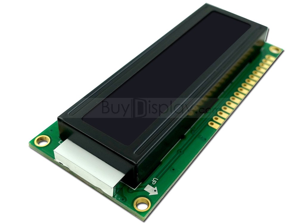 5V White on Black 16x2 Character LCD Display w/Tutorial,High Contrast,HD44780