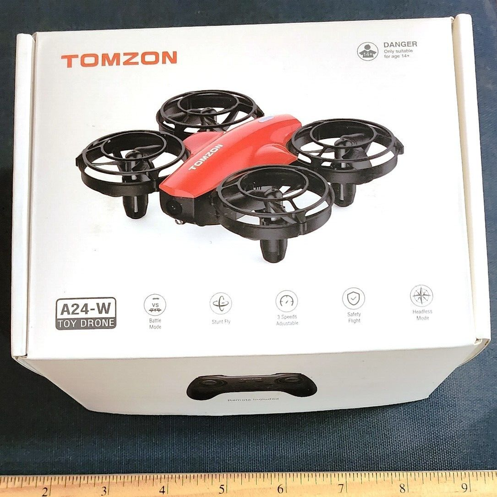 TOMZON A24W Mini Drone with Camera Black