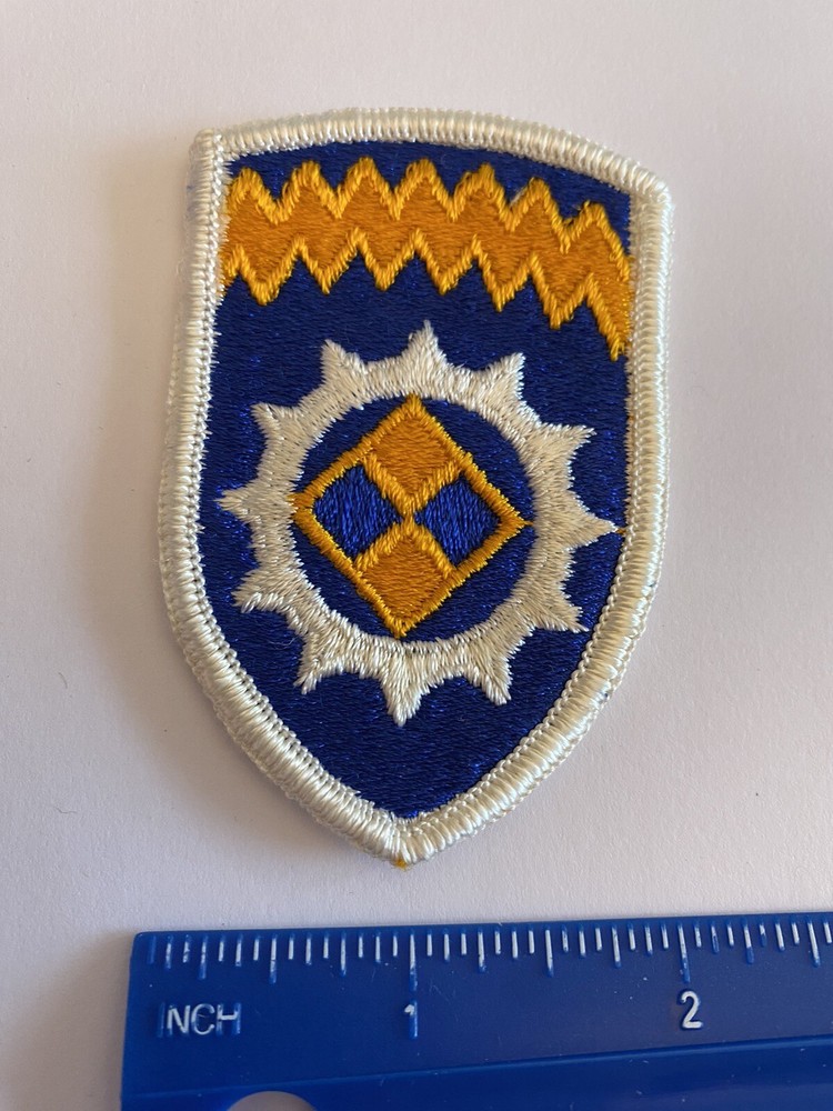 US Army Alaska Support Command Patch Full Color Patch INV5421