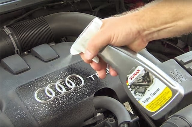 SONAX Engine Cleaner - best engine cleaner, best way to clean car engine