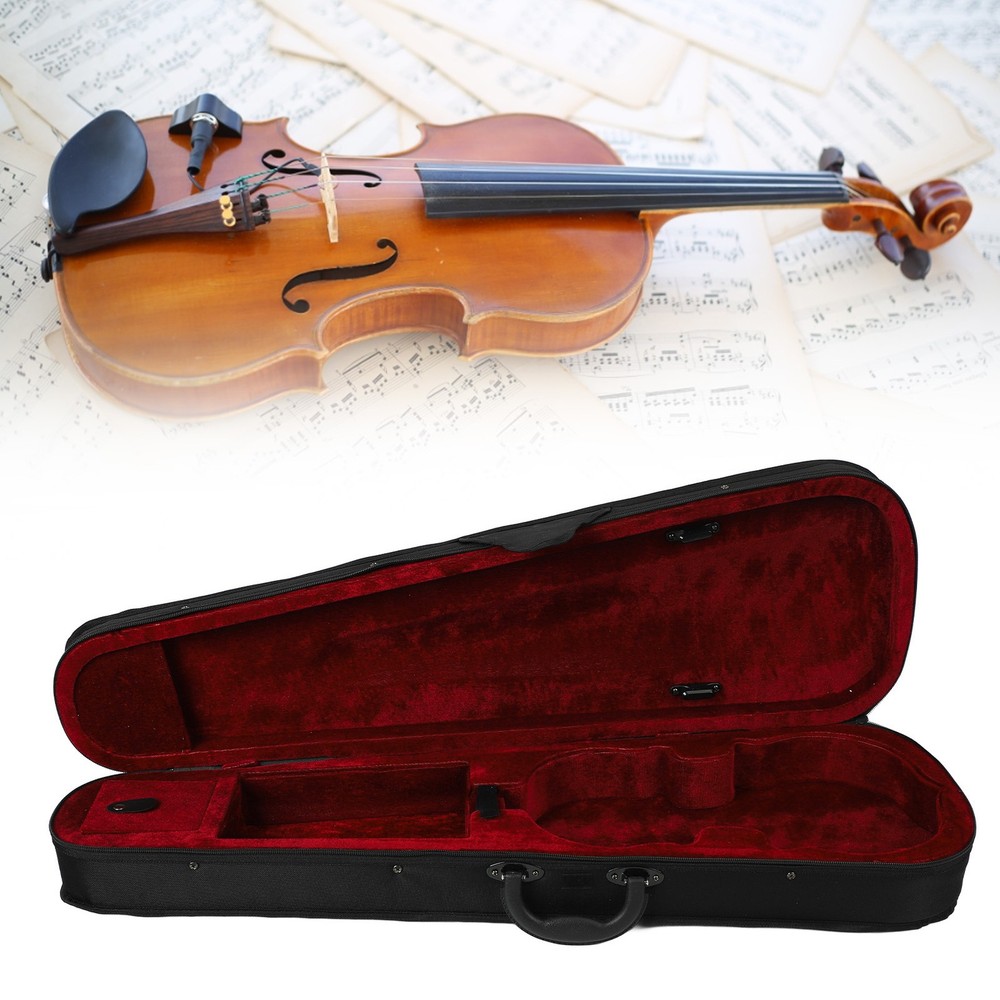 4/4 Violin Case Backpack Comfortable Adjustable Shoulder Strap Professional