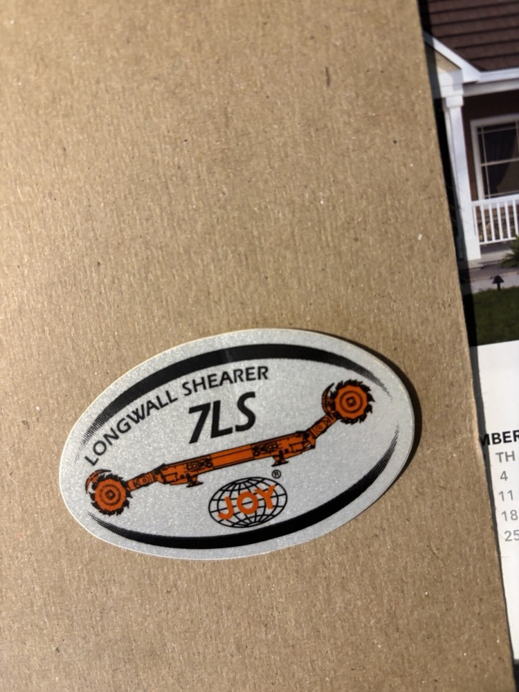 NICE JOY COAL MINING STICKERS