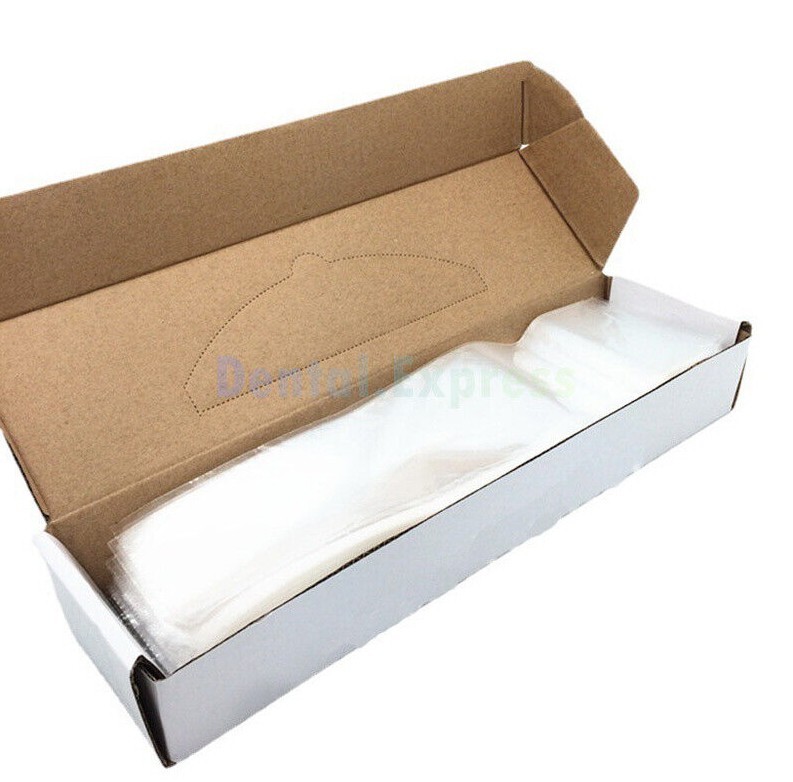500pcs Disposable Dental Pastic Sleeve For X-Ray Sensor Protective Film Cover