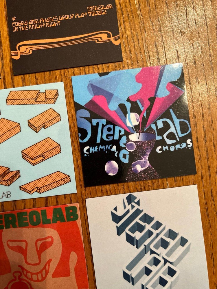 Stereolab fridge magnets