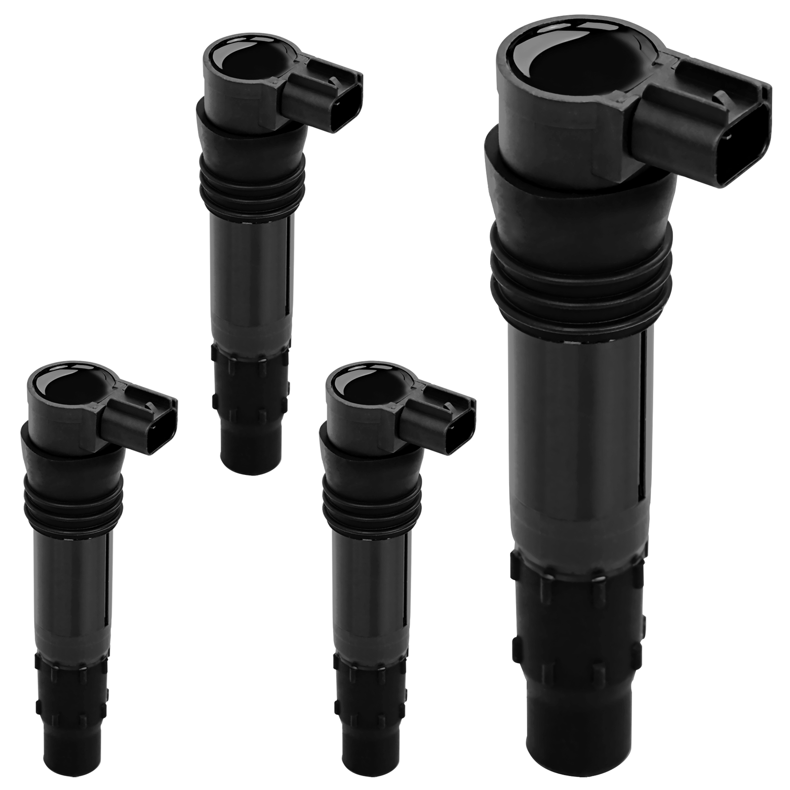 4x 129700-4400 Ignition Coils Packs For 99-12 Suzuki Hayabusa GSX1300R GSX1300RZ