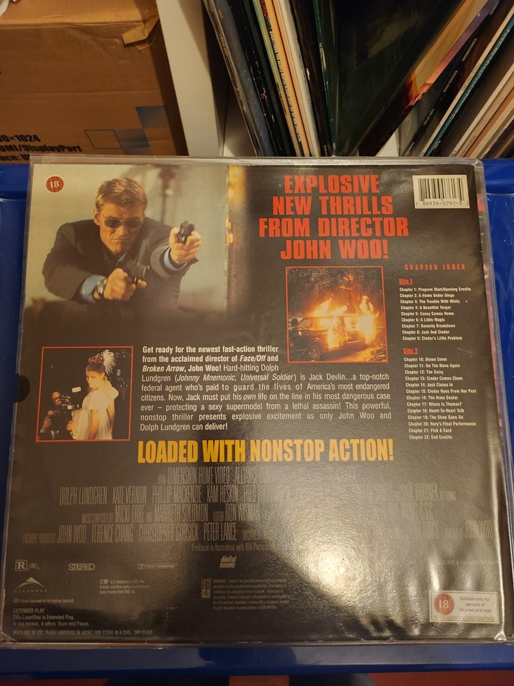 Blackjack Laserdisc