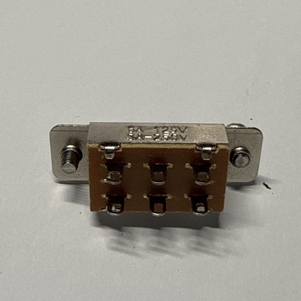 AMECO AC-1 slide switch ON-OFF AMECO part number # S-160 DPDT