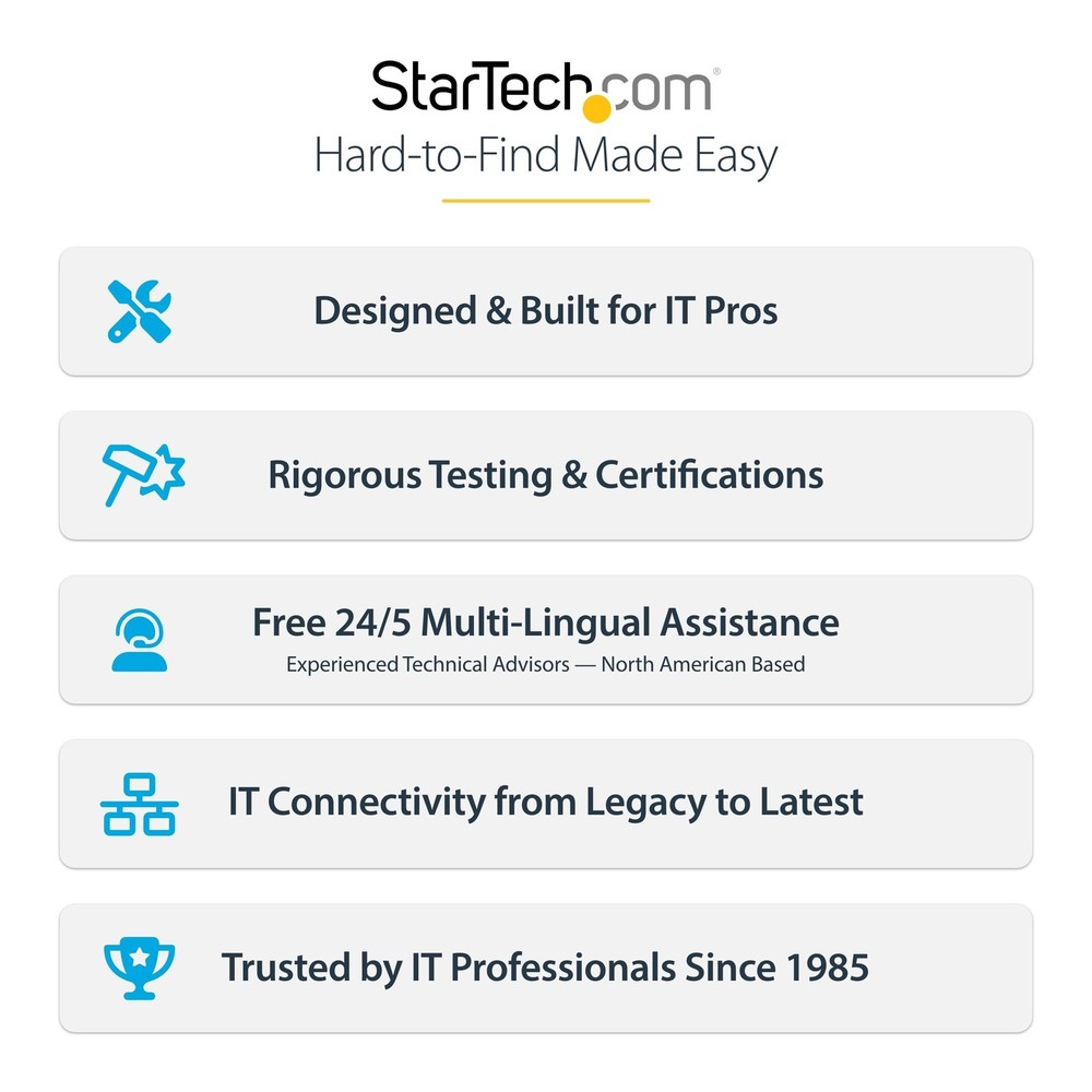 StarTech Cable USB C to Mini DisplayPort 1m / 3ft