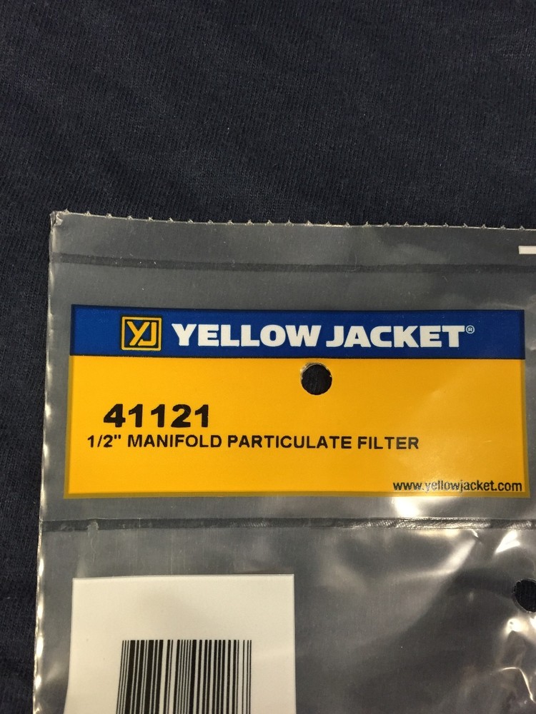 YELLOW JACKET 1/2" MANIFOLD PARTICULATE FILTER - 41121