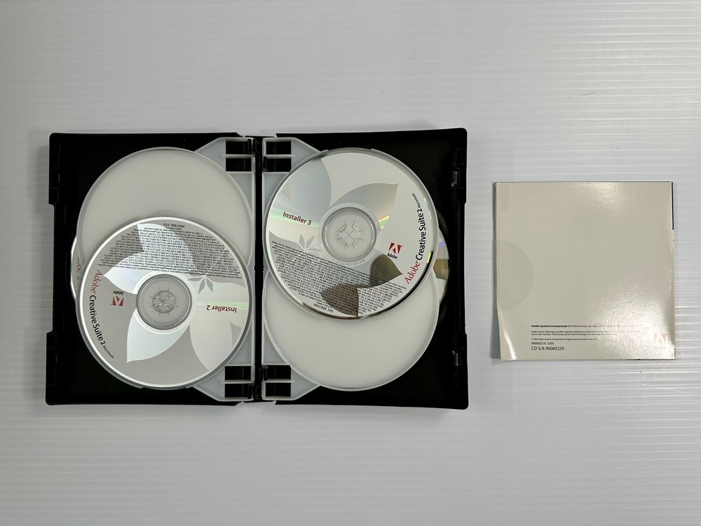 Adobe Creative Suite 2 Premium Upgrade Software - MAC (Retail Box) w/serial #