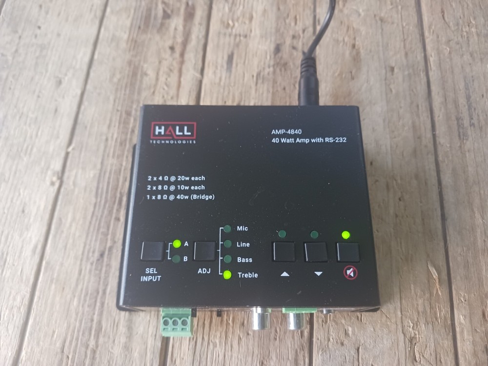 HALL RESEARCH AMP 4840 AMIFIER