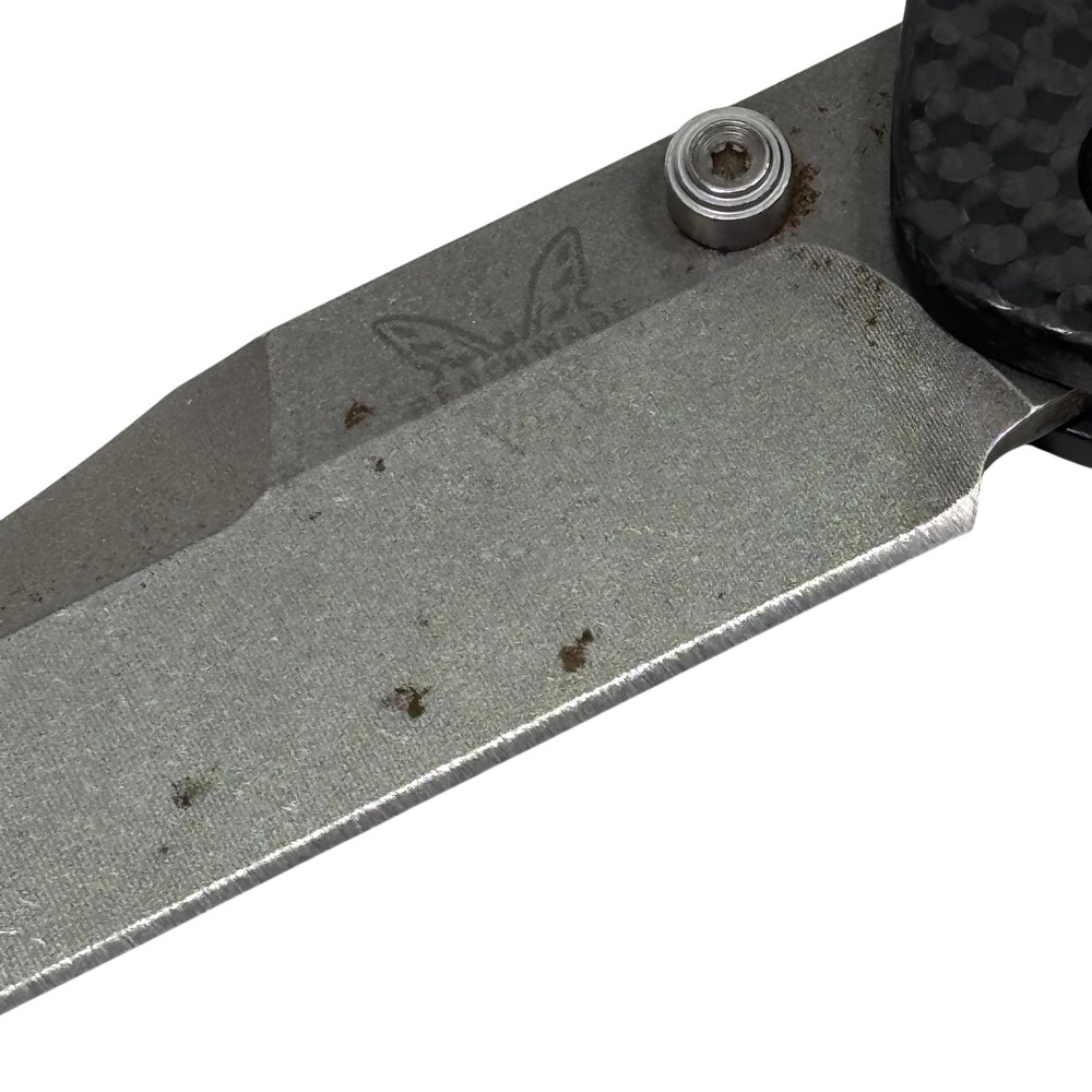 Benchmade Osborn 3.5in Stonewashed Blade Folding Knife
