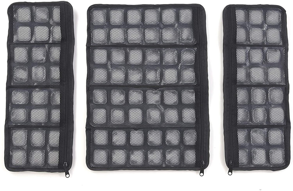 FlexiFreeze Ice Vest Replacement Panels, Black