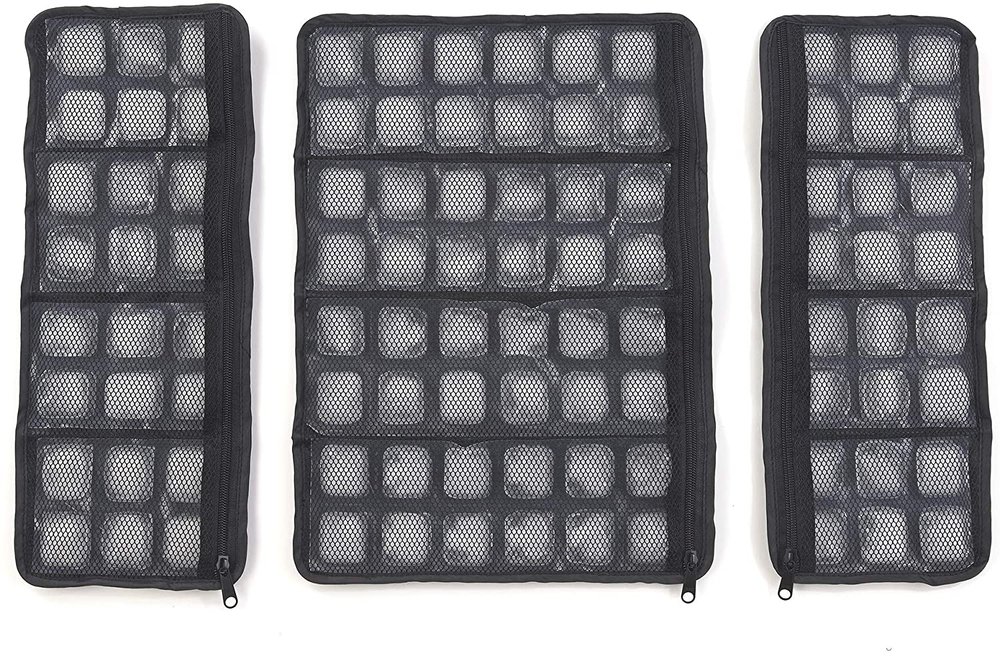 FlexiFreeze Ice Vest Replacement Panels, Black