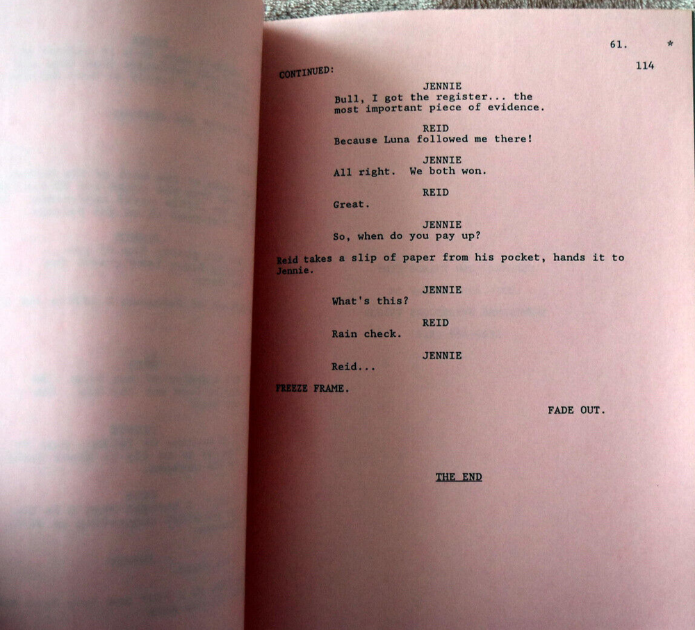6 Original Shell Game Screenplays, Scripts Including Pai Gow, Dead Wrong....