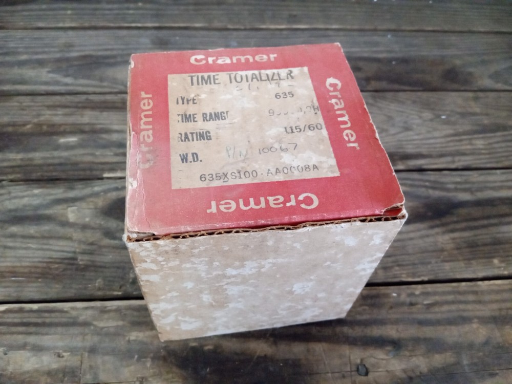Cramer 635 Time Totalizer/Elapsed Time Indicator
