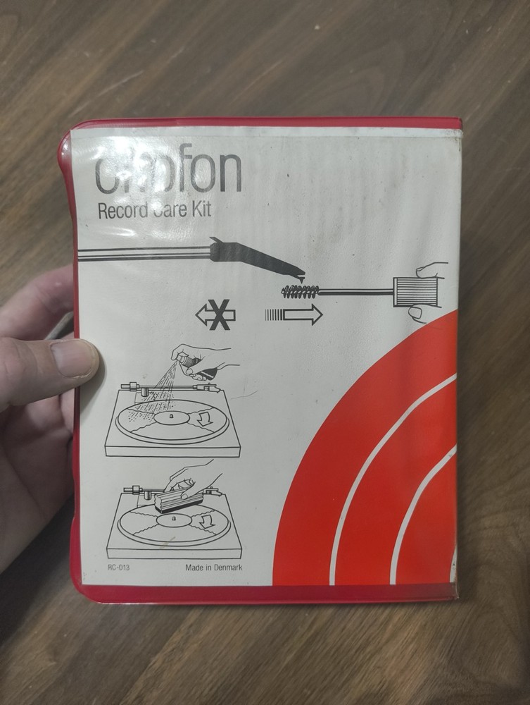 RARE Vintage Ortofon Record Care Kit