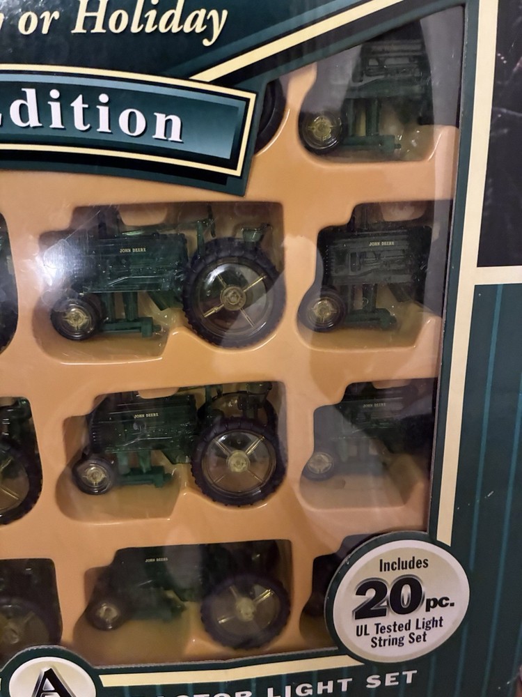 John Deere Decorative Model A Tractor Light Set Special Edition